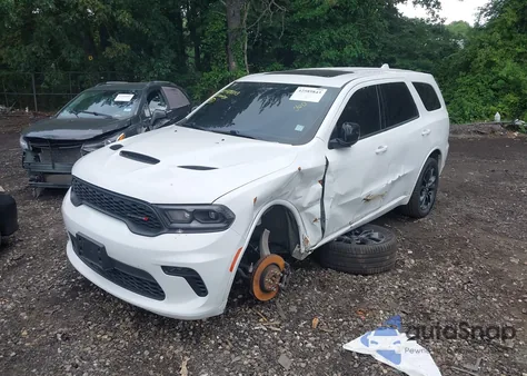 2021 Dodge Durango Gt Awd from USA, damaged, VIN 1C4RDJDG5MC521437